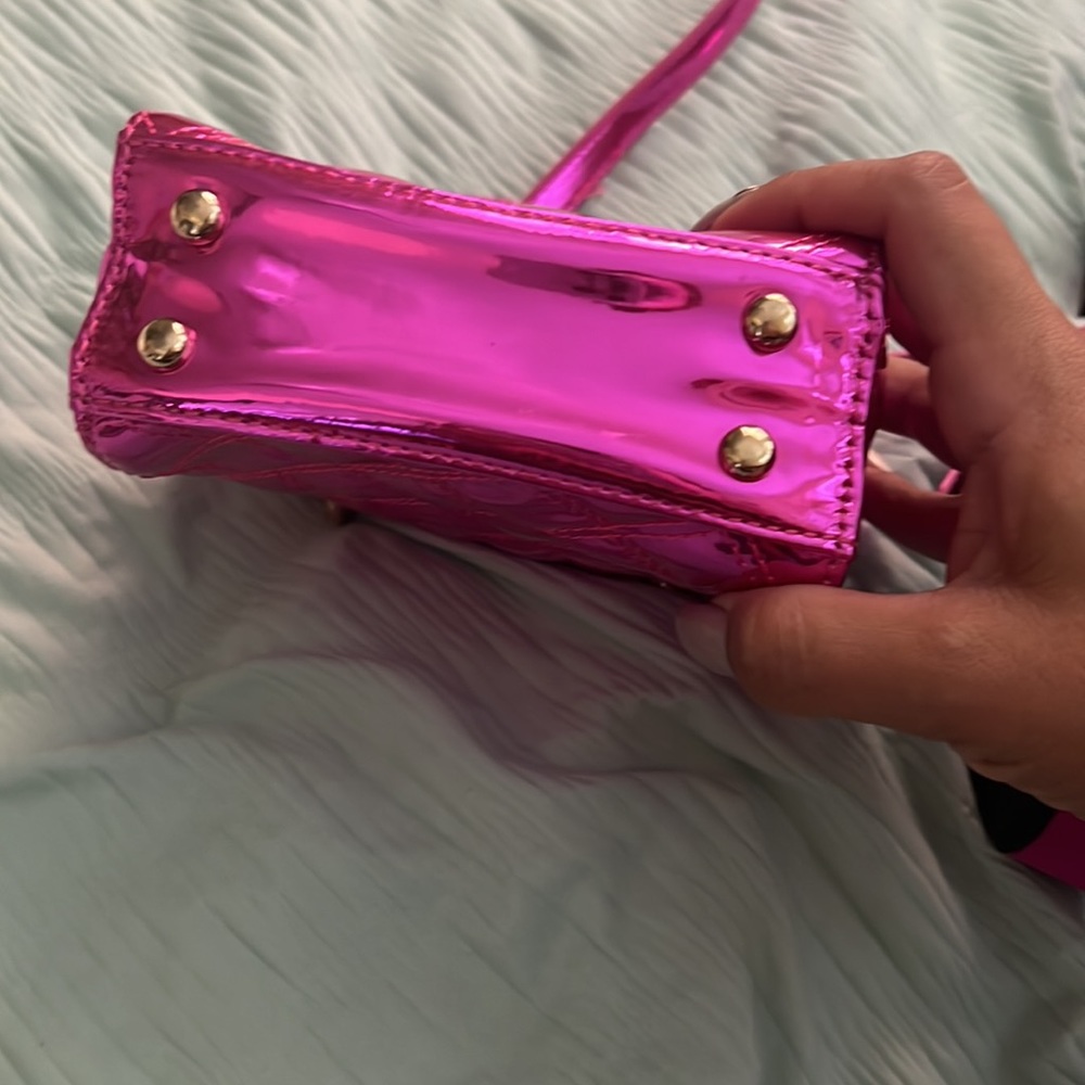Fuchsia Mini Purse - Picture 3 of 7